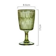 thumbnail image 3 of ACDANC Water Goblets 300ml Green Glassware and Drinkware, 3 of 4