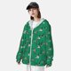 thumbnail image 3 of Fotbe Duck Mallard Flying Pose Chaqueta con Protección Solar UPF 50+ para Hombre y Mujer, Camisa con Capucha y Bolsillos-XX-Large, 3 of 7