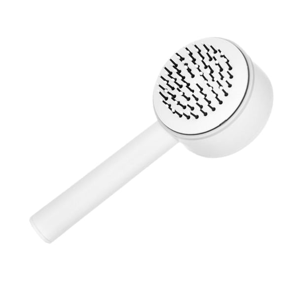 ín de aire Peine de Cepillo para el cabello Mango cómodo Peine de limpieza de una tecla Aire blanco Zulema Cepillos de pelo