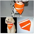 thumbnail image 2 of Pañuelo reflectante para mascotas, bandana de poliéster de alta visibilidad para cachorros, ideal para paseos nocturnos., 2 of 5