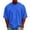 Blue, variant on YODETEY Men's Oversized T-Shirt with Short Sleeve,Classic Solid Color Casic Crew Neck Shirt,Big and Tall Army Green,Size S-5XL