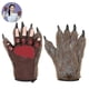 thumbnail image 2 of Fong Fong Werewolf Gloves Paw Fingerless Winter Plush Gloves 1Pair Happy H, 2 of 5