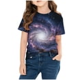 thumbnail image 6 of Bnwani Shirts for Boys Fashion Short Sleeve Girls T Shirts Comfortable Tee Multicolor Sizes 3-15, 6 of 9
