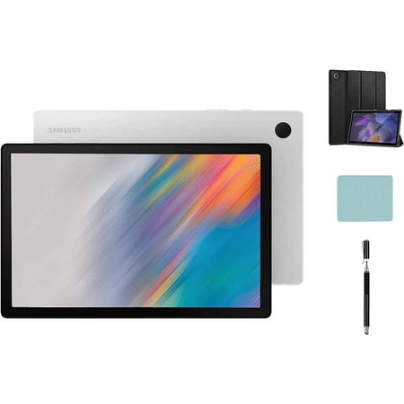 SAMSUNG Galaxy Tab A8 Android WiFi Tablet 10.5 Touchscreen (1920x1200) LCD Screen 32GB Storage Bluetooth Android 11 OS Silver with Mazepoly Accessories