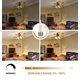 thumbnail image 5 of Bombillas LED para candelabro YIMILITE CA11 4,5 W (equivalente a 40 W) 2700 K, paquete de 6, 5 of 7