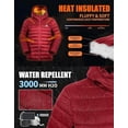 thumbnail image 4 of Packable Puffer Jacket Men Pioneer Camp 16oz Hooded 3 Pockets, 4 of 6