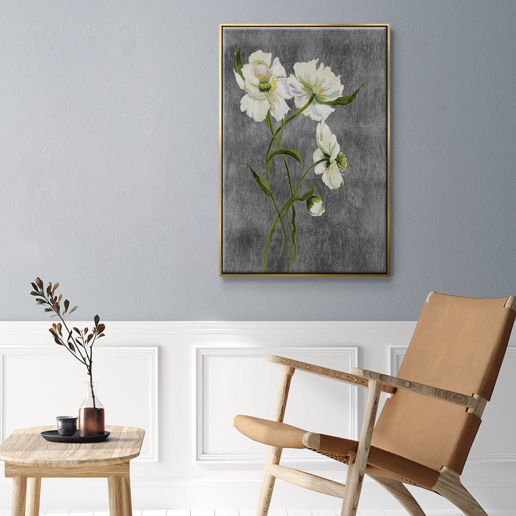 Walking on Sunshine I Framed Premium Gallery Wrapped Canvas - Ready to Hang - 27 x 41 - Gold Floating Frame