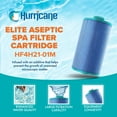 thumbnail image 2 of Hurricane 3 Pack HF4H21-01M Elite Aseptic Pool Spa Filter Cartridge Replacement, 2 of 11