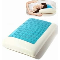 Bed Pillows & positioners Neck pllows for Sleeping Memory Foam Bed Pillow Cooling Gel Washable Pillows Cervical Vertebra Super Soft Comfortable Sleeping Pillows Comfortable