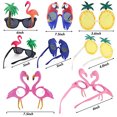 thumbnail image 1 of POPLAY 4 pares de gafas de sol de fiesta Luau, divertidas gafas de fiesta novedosos, hawai POPLAY POPLAY, 1 of 2
