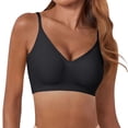 thumbnail image 4 of Alkepwun Jelly Bras for Women Push Up Full Coverage Wireless Lightweight Breathable Comfortable Seamless Bra Soft Everyday Basic Sleeping T-Shirt Bra, 4 of 9