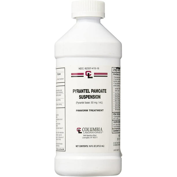 Pyrantel Pamoate Suspension 50 Mg 16 Oz Bottle by Generic