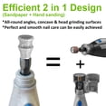 thumbnail image 5 of Diamond Dremel Dog Nail Grinder Attachment, Diamond Rotory Bit for Dogs&Pets Nail Care, 1/8'' Pet Nail Grinder Wheel Work with Dremel Sanding Drums for Animals Nail Care & Home Grinder Tools, 5 of 7