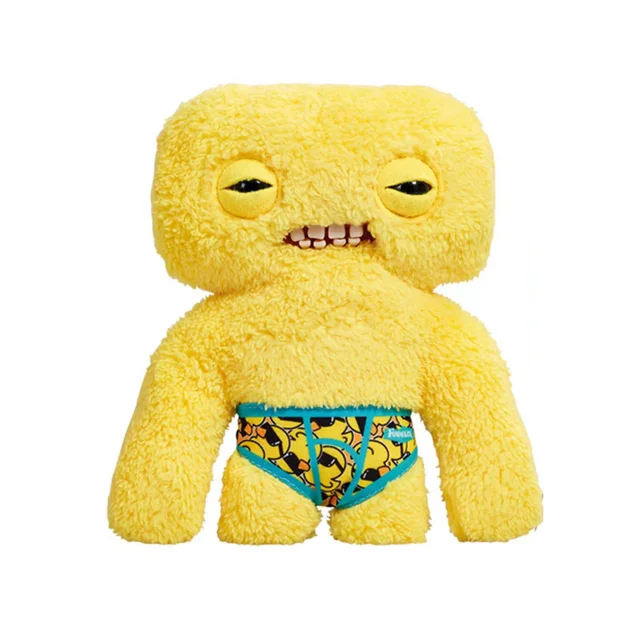 Creative Gifts Ugly Cute Toys,Funny Ugly Monster, Plush,Collectible ,Funny Ugly Monster Plush Toy(Pinch Monster (Yellow)