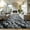 Black gray, variant on SARAG 2x3 Small Rugs for Bedroom,Soft Fluffy Non-Slip Carpet for Entrance Door Mat Bedroom,Tie-Dye Black and Gray
