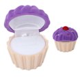thumbnail image 4 of Earrings Storage Case, Exquisite Retro Ring Box Scratches Resistant  For Travel Proposal Wedding, 4 of 8