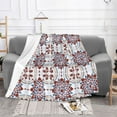 thumbnail image 2 of XMXT Flannel Throw Blanket for Couch, Turkish Persian Tattoo Bed Sofa Decor Blankets for Home Bedroom, 50 x 40 inches, 2 of 9