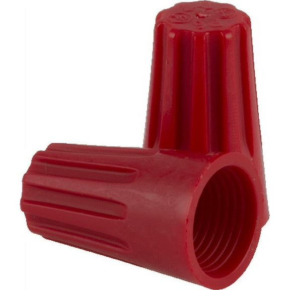 Hyper Tough Twist-on Large Wire Connectors, 20 pack, 0.16lbs, Red, 42164