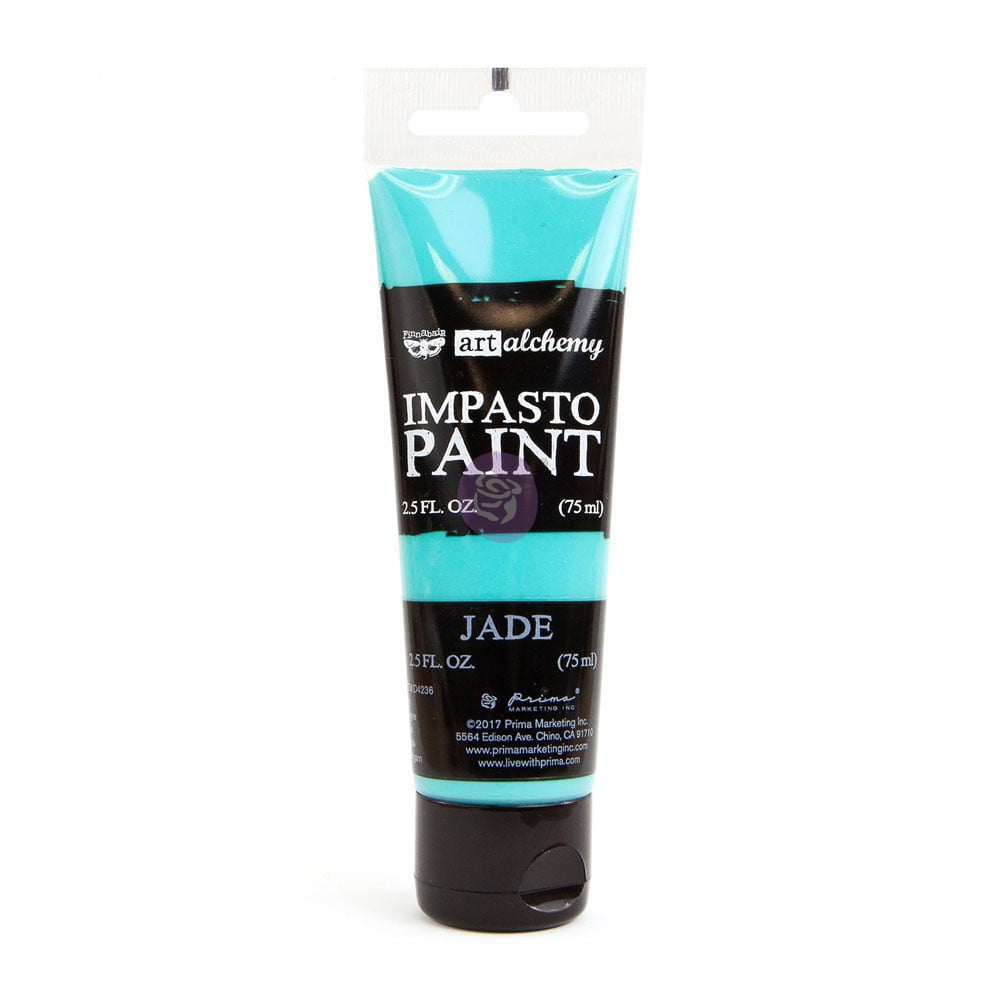Prima Marketing Inc Art Alchemy- Impasto Paint - Linen 2.5 Oz 75Ml Upc 655350966355