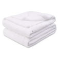 thumbnail image 2 of Superior Fleece Plush Fluffy Soft Blanket, Polka Dot White, King, 2 of 9