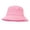 Pink, variant on Womens Bucket Hats Vintage Cotton Eyelet Breathable Basin Hat Unisex Outdoor Travel Daily Sunshade Caps