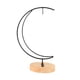 thumbnail image 4 of Soporte para plátanos, gancho para frutas, hierro, ligero, moderno, decorativo, resistente, para mesa. En forma de luna, 4 of 9