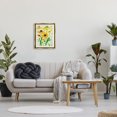 thumbnail image 3 of Stupell Industries Vintage Yellow Daisies Botanical & Floral Painting Gold Floater Framed Art Print Wall Art, 17 x 21, 3 of 10