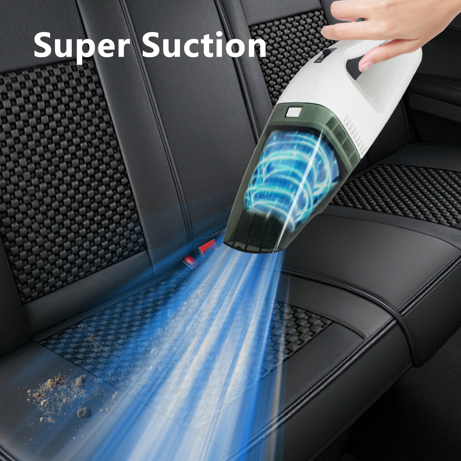 ZFYXGS Portable Car Vacuum Cleaner Mini Portable Car Wet Dry Dusts Collector Vacuum Cleaner
