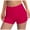 Wine1106/A, variant on oqasdz Solid Color Women Swimwear Menstrual Period Trunks Leakproof Swim Shorts Wide Waistband Bottoms Lovely Female Beachwear