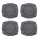 thumbnail image 3 of 4 de asiento de comedor tapizadas , funda para cojín de asiento Grey_M Gloria Funda de asiento de silla de comedor, 3 of 9