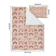 thumbnail image 5 of Boho Bohemia Rainbow Duvet Cover and Pillowcase Set for Single Bedding, Bedroom Accessories for Kids Teens, 5 of 5