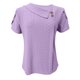 thumbnail image 5 of Camisetas Casuales de las Mujeres, Suelto Verano Color Sólido, Cuello en V Manga Corta para las Mujeres, 5 of 5