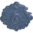 thumbnail image 3 of 30 1/2"W x 20"H x 1 1/2"P Strasbourg Ceiling Medallion, Hand-Painted Americana Crackle, 3 of 4