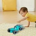 thumbnail image 3 of bxhwj Jurassic Dinosaur Friction Car - Auto-Roaring Push & Go Toy with 360° Flip, Rubber Tires for Smooth Rolling, Assembly Learning Gift for Boys Girls Age 3-6, 3 of 8