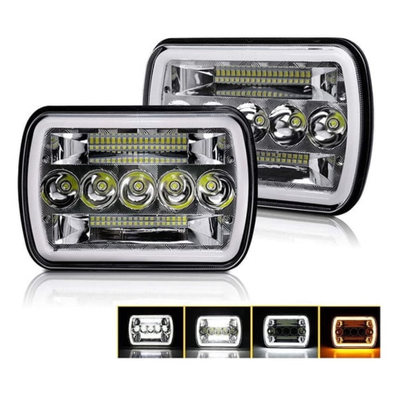 Applies to Square LED Headlights 5x7'' H6052 H6053 H6054 H6014