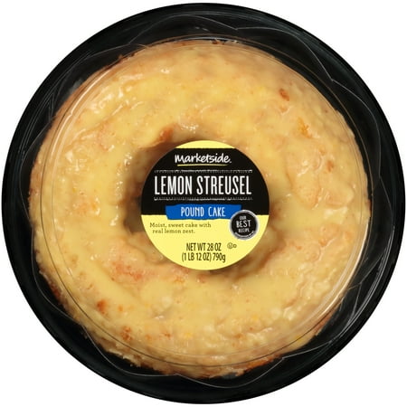 Marketside Lemon Streusel Pound Cake 28 oz. Container