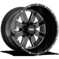 thumbnail image 2 of Moto Metal Cast Aluminum Rim MO962 18X9 5X5.0/5.5 G-BLK MILL 0MM, MO96289035300US, 2 of 2