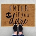 thumbnail image 2 of Decorations Doormat Halloween Blanket Decor Halloween Door Personalized Front Home Decor, 2 of 3