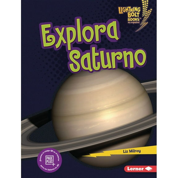 Lightning Bolt Books (R) en Español -- Explorador Planetario (Planet Explorer): Explora Saturno (Explore Saturn) (Hardcover)
