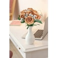 thumbnail image 5 of Artificial Rose Flower Dusty Rose Flowers Silk Flowers pcs with Long Stem Silk Roses Bouquet for Wedding Bridal Shower Party Home Decoration, 5 of 5