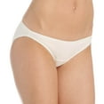 thumbnail image 2 of Women's Cottonique W22205C Latex Free Organic Cotton Brief Panty - 2 Pack (Natural 6), 2 of 4