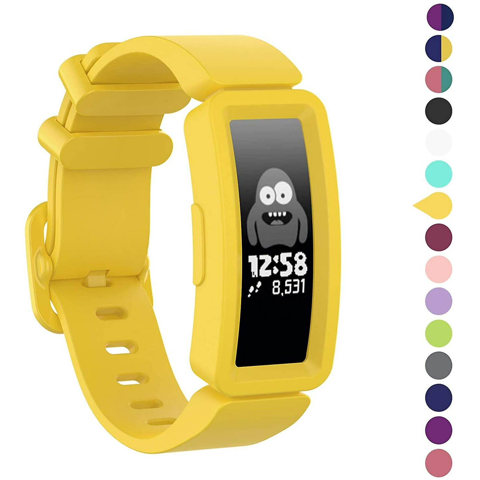 Silicone Bands For Fitbit Ace 2 Replacement Bands 3 Pack Walmart