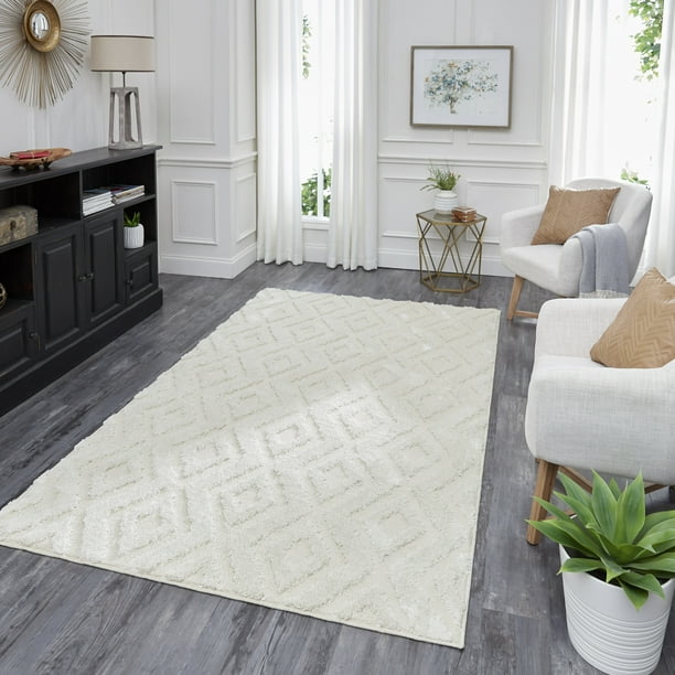Mohawk Home Bohemian Hampshire Cream Area Rug, 8' x 10'