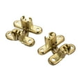 thumbnail image 1 of GOOHOCHY 4Pcs Cabinet Hinges Concealed Zinc Alloy Golden Silent Effect for DIY Projects, 1 of 8