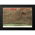 thumbnail image 2 of Aeroview 14x11 Black Modern Framed Museum Art Print Titled - Chicago Illinois - Aeroview 1916, 2 of 5