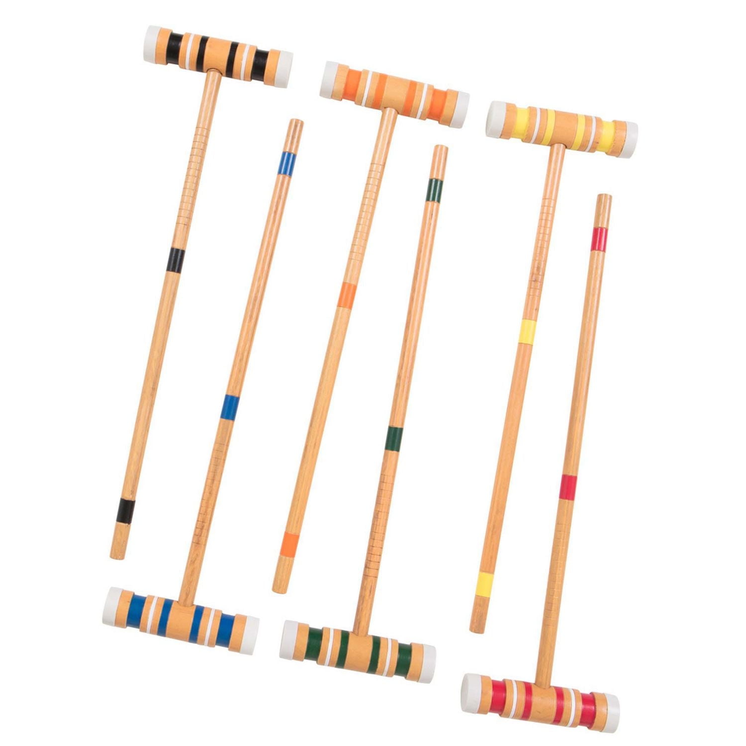 Triumph 6-Player Backyard Outdoor Croquet Set with Storage Bag