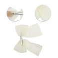 thumbnail image 3 of Unique Bargains 1 Pc Elegant Flower Bow Ribbon Hair Clips White, 3 of 5