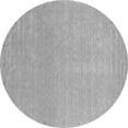 thumbnail image 1 of Ahgly Company Indoor Round Abstract Gray Contemporary Area Rugs, 6' Round, 1 of 1