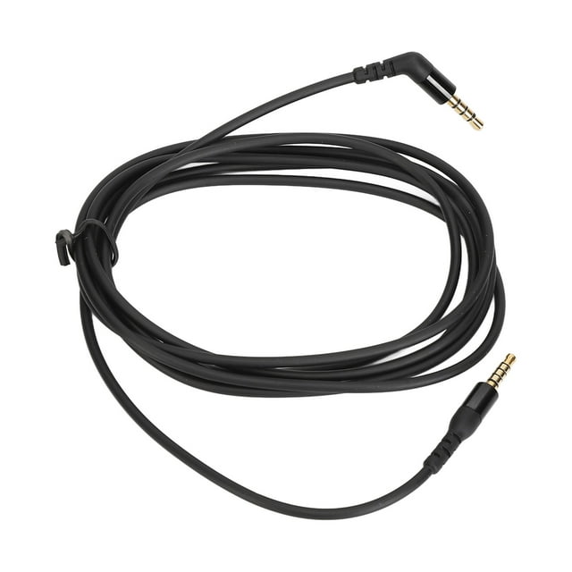 Cable Para Auriculares, ángulo De 135 Grados, Sonido HiFi, Enchufe De 3,5 Mm, Cable Silencioso Para Auriculares De 6,6 Pies Para Auriculares Para Juegos