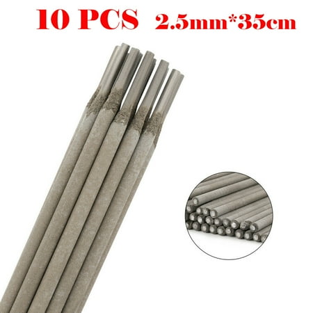

Goodhd 10pcs Stainless Steel E6031 ARC Welding Rods Electrodes Mild Steel 2.5mm / 3.2mm